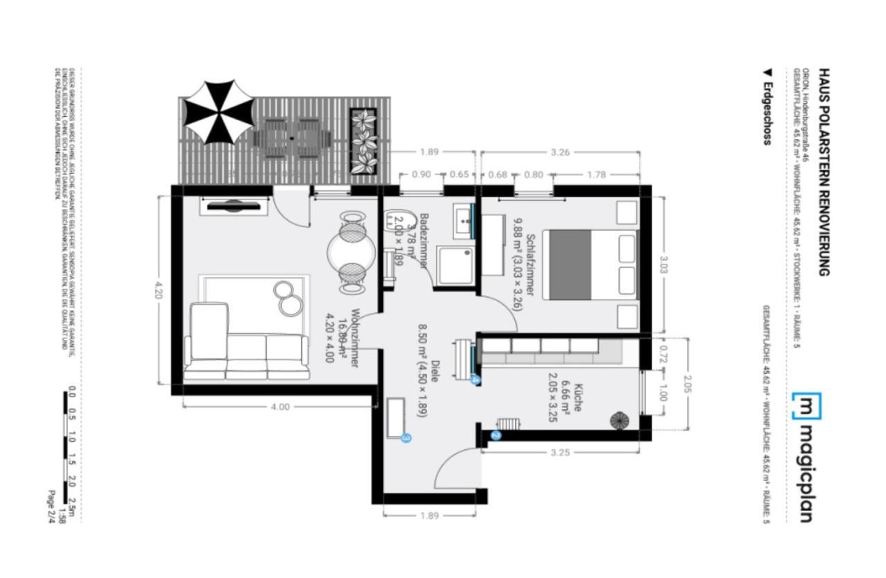 Haus Polarstern Ferienwohnung Orion Borkum Dış mekan fotoğraf